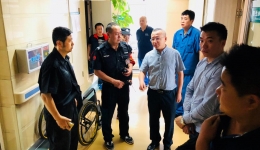 省骨科医院进行消防逃生演练