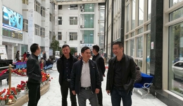 贵州百灵企业集团制药有限公司董事长到我院参观交流