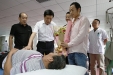 省卫计委张光奇副主任到我院看望慰问帮扶对象
