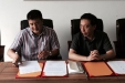 我院与安顺市社会保险事业局签订医疗服务协议