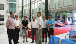 省政协副主席左定超一行莅临我院视察工作