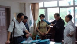 省卫生厅周惠明副厅长到省骨科医院调研指导工作