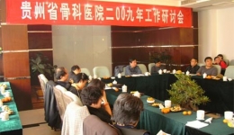 省骨科医院召开2009年院工作研讨会