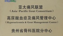 贵州有了痛风专科门诊