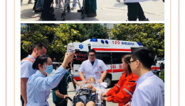 陆空无缝对接 全身多处骨折患者成功转运