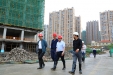 党委书记朱思刚调研指导新院区项目建设