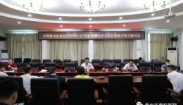 【学党史 悟思想】我院召开2021年7月党委理论学习中心组集中学习研讨会