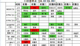 【门诊排班】北京积水潭医院贵州医院（贵州省骨科医院）4.7-4.16门诊排班表--2023.4.7更新