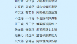 贵州省网络文明公约