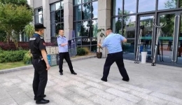 我院保卫科开展治安消防联合培训
