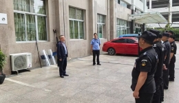 我院南明院区开展安保应急处突培训