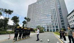 强化微型消防站 筑牢医院防火墙